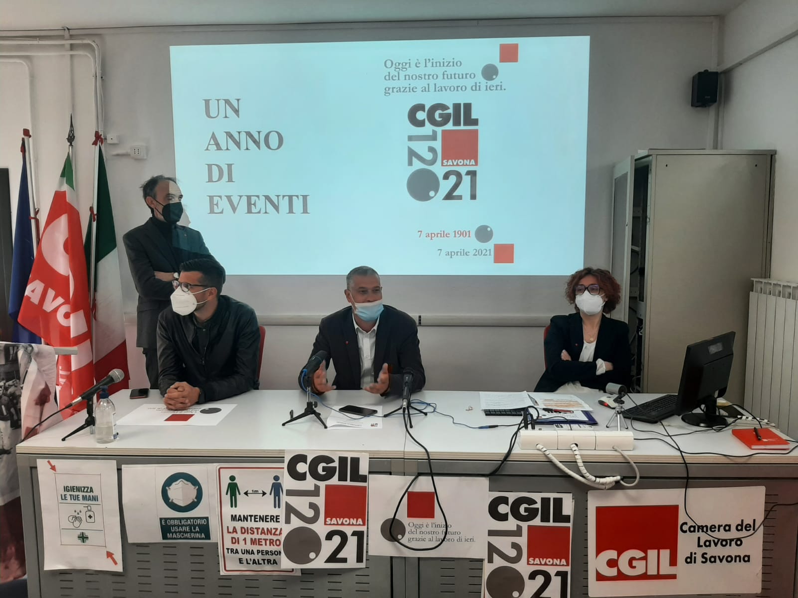 120 Anni E Non Sentirli Per La Cgil Savona, Via Ad Un Nuovo Logo E Ad ...