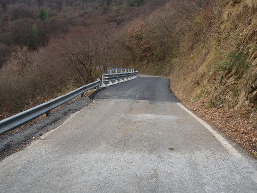 Ripristinata la viabilita' sulla provinciale Albenga - Casanova - Passo Cesio