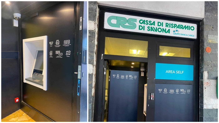 Quiliano, potenziato il servizio di self-service banking di Carige