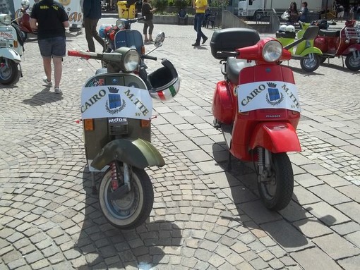 Cairo Montenotte: successo per il &quot;Vespa Day – 4° Memorial Gianluca Bogliolo”