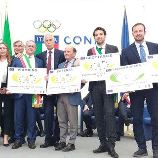 Italian Riviera, ieri al CONI la candidatura a Comunità Europea dello Sport 2020