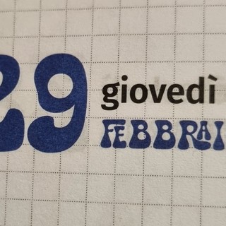 Dopo 4 anni ritorna il 29 febbraio