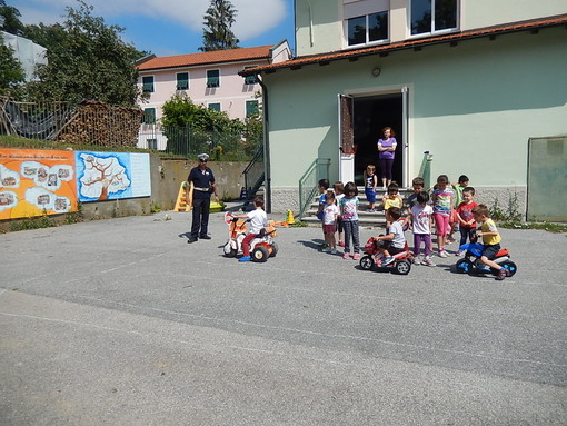 Mallare: educazione stradale nella scuola dell'infanzia