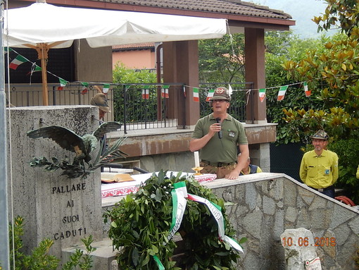 Pallare: raduno alpino della Valle (FOTO)