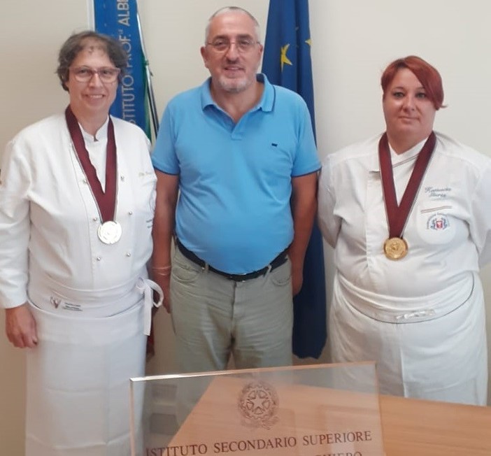 Alassio, con Katiuscia Giuria salgono a due le docenti del Giancardi Galilei Aicardi premiate dalla Federazione Italiana Cuochi