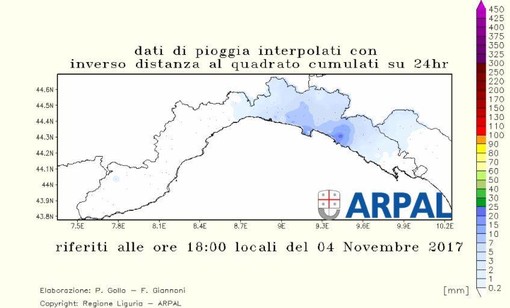 Maltempo, scattata l'allerta gialla su tutte le zone di allertamento