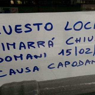 Albenga come Pechino: negozi &quot;chiusi per Capodanno cinese&quot;