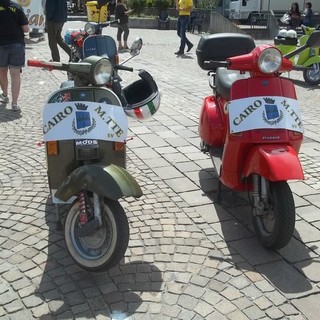 Cairo Montenotte: successo per il &quot;Vespa Day – 4° Memorial Gianluca Bogliolo”