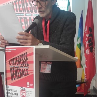 Congresso SPI Cgil di Savona: Fausto Dabove confermato Segretario Generale