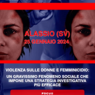 Violenza sulle donne e femminicidio, ad Alassio corso di Luciano Garofano e Franco Morizio