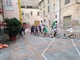 Albenga, torna l’educazione stradale tra le piazzette del centro storico con l'atleta olimpico Francesco Fieramosca