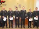 Loano, sventarono una rapina nella filiale della Crédit Agricole: premiati 4 carabinieri