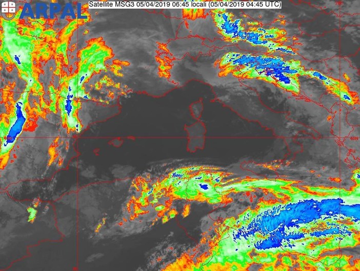 Dopo le grandinate torna il sereno in provincia di Savona, ma le temperature si sono abbassate