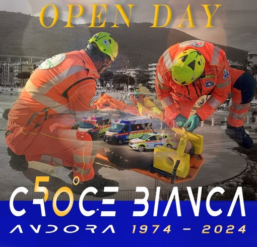 50 anni di Croce Bianca, iniziano le celebrazioni: il 14 aprile open day ad Andora