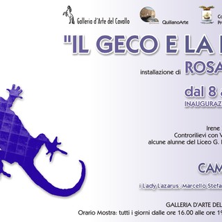 A Valleggia la mostra &quot;Il geco e la farfalla&quot;