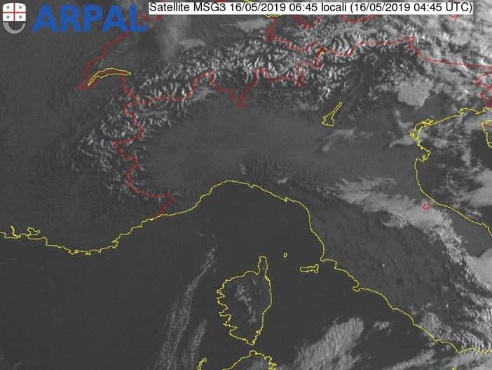 Previsioni meteo: da venerdì pomeriggio torna la pioggia