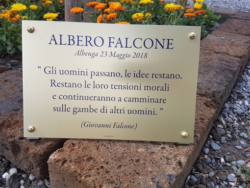 Un forte boato 26 anni fa squarciò l'Italia dell'antimafia, anche Albenga oggi ricorda la strage di Capaci