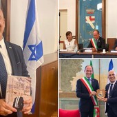 L’ambasciatore d’Israele ad Andora: a Palazzo Tagliaferro ha presentato il suo libro “All’Arco di Tito”