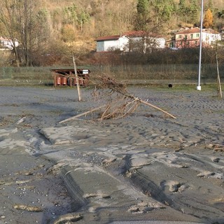 Millesimo, l'area picnic di Acquafredda spazzata via dalla furia del fiume #FOTO