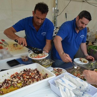 Andora, Diego Bongiovanni, chef della Prova del Cuoco di Rai 1 apre azzurro, pesce d’autore 2019