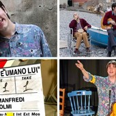 Da Albenga al cinema: Andrea Filippi interpreta De André nel film su Paolo Villaggio