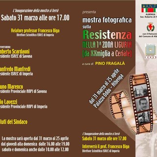 Albenga, Anpi e Palazzo Oddo organizzano una una mostra fotografica sulla Resistenza