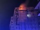 Albenga, incendio palazzina in ristrutturazione: l'allarme lanciato da un inquilino di uno stabile vicino