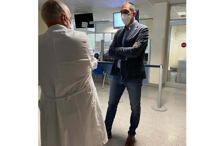 Il consigliere regionale Arboscello (PD) in visita al San Paolo: &quot;Savona merita un Ospedale da capoluogo di Provincia&quot;