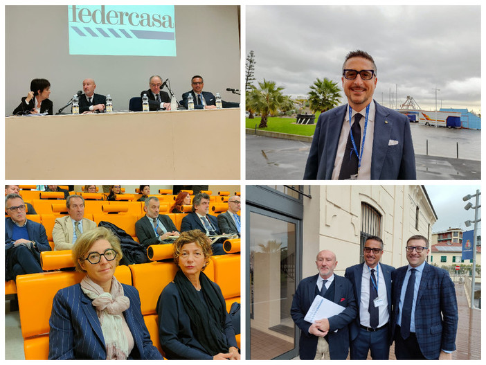 Assemblea nazionale di Federcasa a Imperia. Superbonus 110 e Imu temi caldi. Novacco: &quot;Da portare ai tavoli governativi” (foto e video)