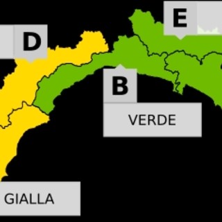 L'ARPAL annuncia allerta meteo da Ventimiglia fino a Noli e in Val Bormida