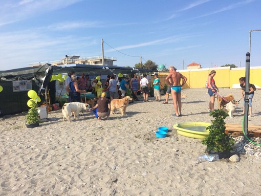 Albenga, riaperta la spiaggia Enpa &quot;Amare Fido&quot; (FOTO)