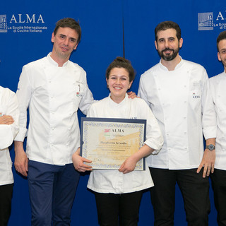 La giovane di Quiliano Margherita Servodio diplomata Pasticcere professionista