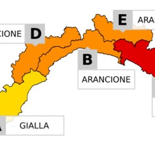 Maltempo in Liguria, nel savonese dalle 21 allerta gialla