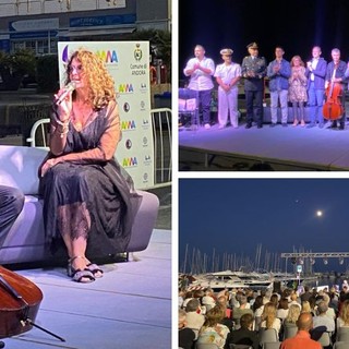 Andora, emozioni in porto con il musicista Roberto Soldatini: “Il mare mi ha ispirato nuove forme musicali” (FOTO e VIDEO)