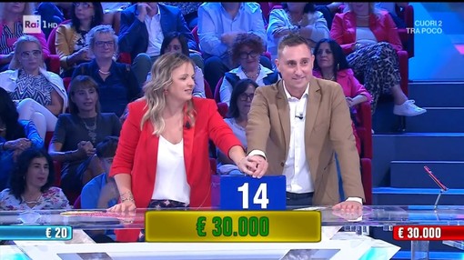 Affari tuoi, il vigile del fuoco di Quiliano Danilo vince 30mila euro (FOTO)