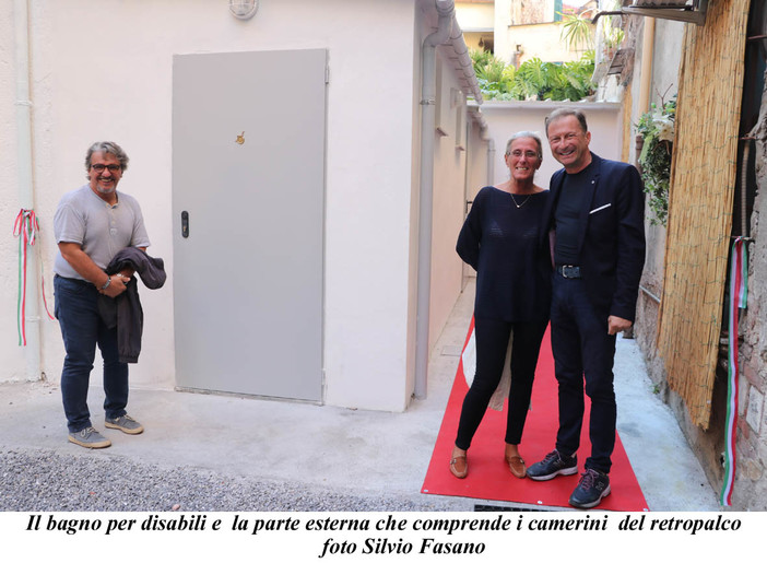Albenga: riapre il Teatro Ambra, finalmente con camerini e bagno per disabili