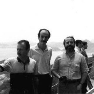 Ayala con Falcone e Borsellino