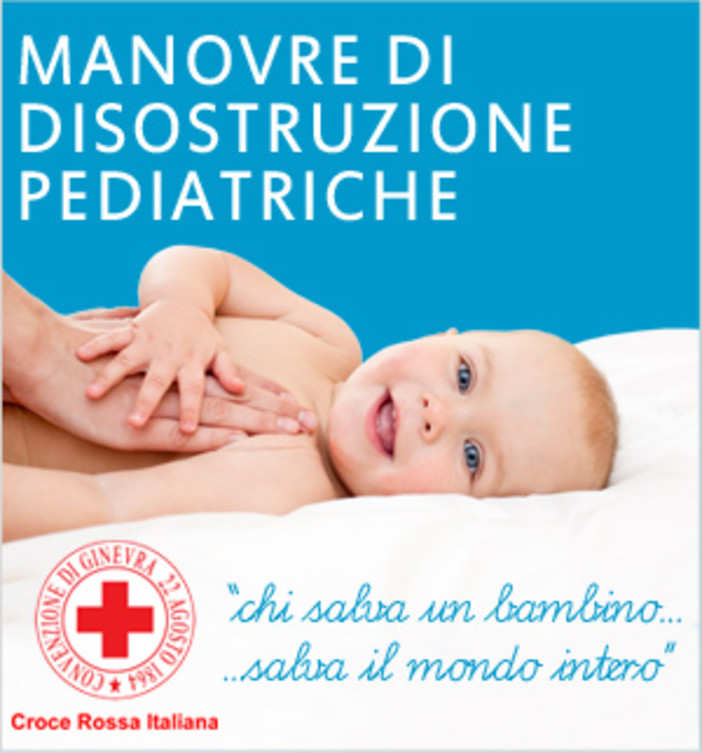 Corso sulle &quot;manovre di disostruzione pediatriche e sonno sicuro&quot; della Croce Rossa di Magliolo