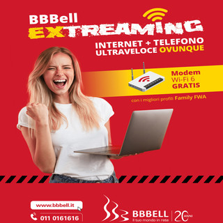 BBBELL: al via la nuova campagna pubblicitaria dedicata ai privati “BBBell  Extreaming” con un nuovo soggetto grafico tutto al femminile
