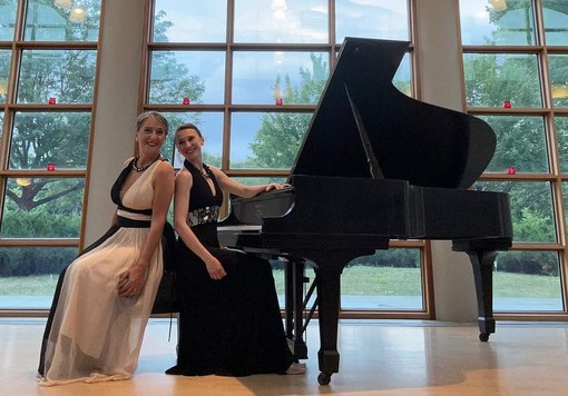 Il pianoforte a quattro mani di due musiciste savonesi a Washington