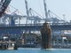 Maersk: benna selvaggia nella rada di Vado