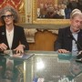 Ilaria Caprioglio a Savona col presidente Marco Bucci