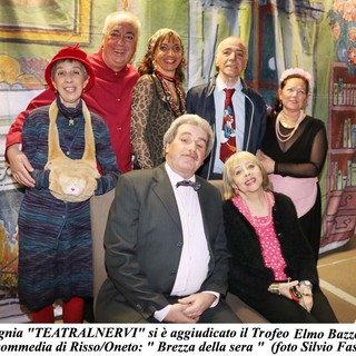 La compagnia Teatralnervi vince la Rassegna di Teatro Dialettale Ligure &quot;6° Trofeo Elmo Bazzano&quot;