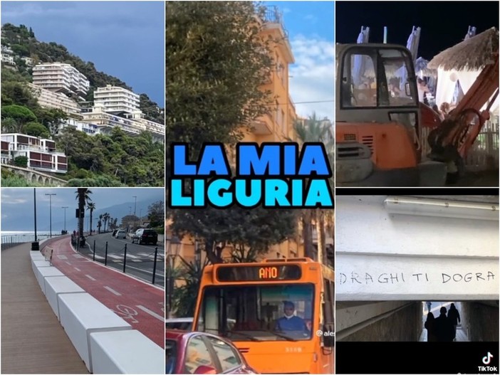 Ecomostri, piste ciclabili berlinesi e feste matte: le ‘bellezze’ della Liguria in un video dell’attore Alessandro Arcodia (Video)