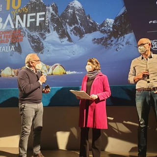 Pietra inaugura il decimo Banff, il film festival dedicato a sport e montagna (FOTO)