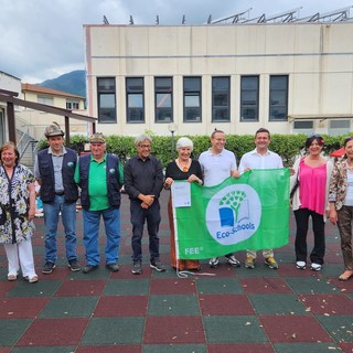 Ceriale, consegna della Bandiera Verde  per la scuola dell’Infanzia