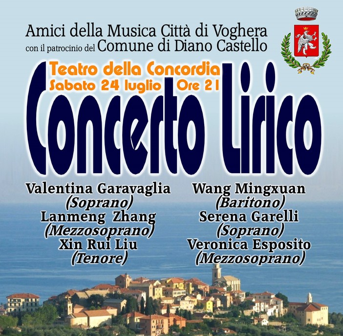 Sabato 24 luglio: Concerto Lirico