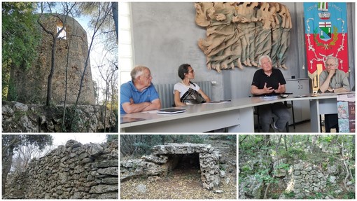 Borgio Verezzi alla riscoperta del &quot;Castellaro&quot;, Dacquino: &quot;C'è la consapevolezza di avere un patrimonio importante&quot; (FOTO e VIDEO)