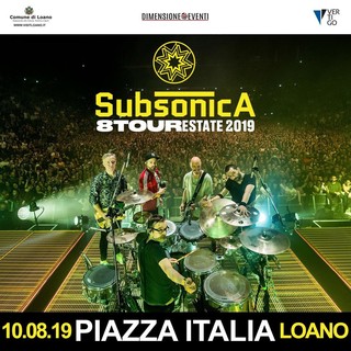 Loano, sabato 10 agosto il concerto dei Subsonica. Pignocca: &quot;Per la città sarà un evento senza precedenti&quot;