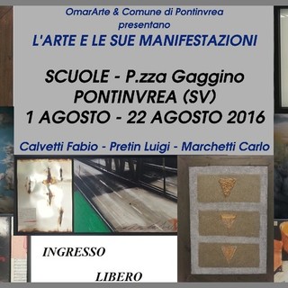 Grande successo a Pontinvrea per la mostra &quot;L'arte e le sue manifestazioni&quot;